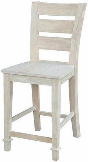 INTERNATIONAL CONCEPTS S-292 Tuscany Counter Height Stool, 24" Seat Height,