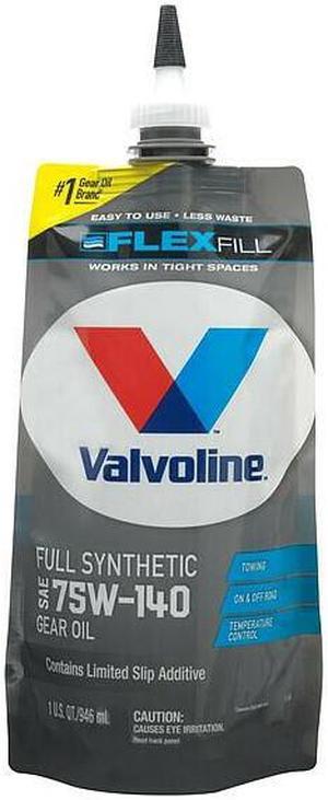 Valvoline Synthetic, SAE Grade : 75W-140, 1 qt. Drip Bottle   VV982