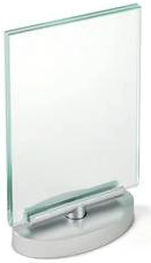 AZAR DISPLAYS 252940 Two-Sided Revolving Acrylic Sign Holder Frame 4"W X 6"H, AZAR DISPLAYS 252940 Two-Sided Revolving Acrylic Sign Holder Frame 4"W X 6"H,