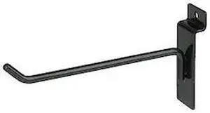 6" Deluxe Hook - Black Color,Pack Size - 96