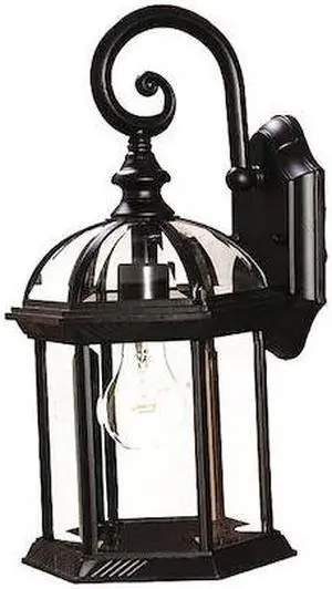ACCLAIM LIGHTING 5271BK Wall Light,Matte Black,1-Light