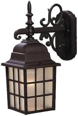 ACCLAIM LIGHTING 5302BK Wall Light,Matte Black,1-Light