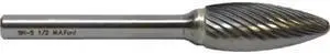 M.A. FORD 49312520L6 Carbide Bur, 5/16