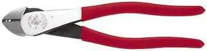 KLEIN TOOLS D243-8 Diagonal Cutting Pliers, High-Leverage, Stripping, 8-Inch