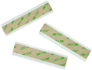3M F9460PC Adhesive Transfer Tape,Rect.,1x4 In,PK5