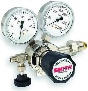 MILLER ELECTRIC 213-4106 High Purity Gas Regulator, Single Stage, CGA-350, 0 to