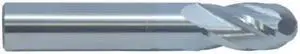 M.A. FORD 14004680C Tuffcut Gp 4 Flute Ball Nose End Mill, 3/64