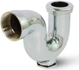 EVERFLOW 11114 NY Regular Trap w/Drain Plug for Tubular Drain Applications,