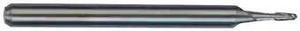 M.A. FORD 15007870 Tuffcut Gp 2 Flute Ball Nose End Mill, 2.0Mm