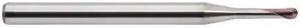 M.A. FORD 15612501A Tuffcut Dm 2 Flute Ball Nose End Mill Necked, 1/8