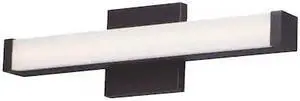 MAXIM 52000BZ Spec Vanity 1-Light 18" Wide Bronze Vanity Light