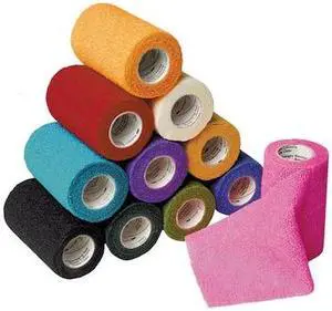 3M 1710-RE Bandaging Tape 4"x 5 yards (18/cs) RED