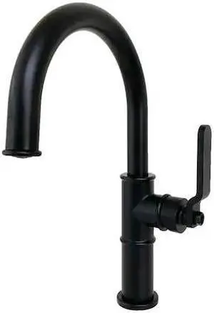 KINGSTON BRASS KS2230KL KS2230KL Whitaker Single-Handle Bathroom Faucet W/ Push