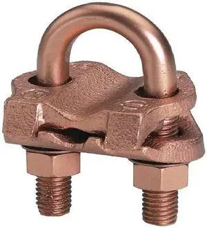 BURNDY GAR1526 Pipe Ground Clamp,5AWG,2.88In