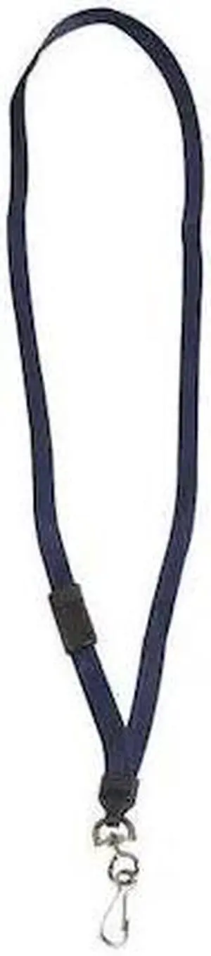 PARTNERS BRAND LY121 Lanyard, 38", Blue
