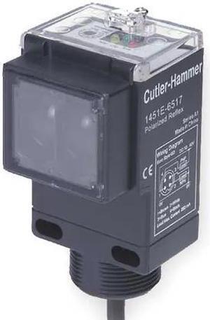 EATON 1451E-6513 Photoelectric Sensor,Rectangl,Reflective