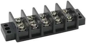 ZORO SELECT 6ZEJ1 Terminal Strip,30A,5 Pole,600VAC