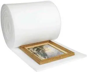 PARTNERS BRAND FR3636 Soft Foam Roll, 1" x 36" x 36', White, 1/Each