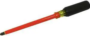 GRAY TOOLS 50408-I No. 4 Phillips Screwdriver, 3/8 Shank, 8 Blade Length, 1000V