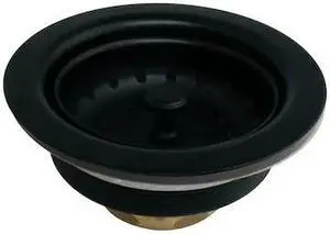 KINGSTON BRASS K111BMB Stainless Steel, Kitchen Sink Basket Strainer, Kitchen