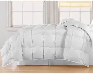 BLUE RIDGE 033321 Microfiber Down Fiber-Blend Comforter, White, King