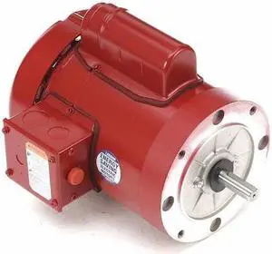 LEESON 110493.00 Farm Duty Motor, Capacitor-Start, 3/4 HP, 115/208-230V AC,