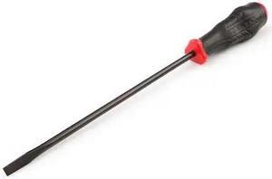 TEKTON 26625 Slotted x 8" Screwdriver 1/4" 8 in. Round
