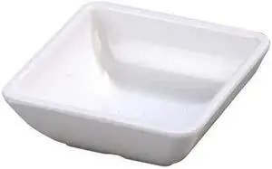 CARLISLE 86002 Square Ramekin,2 oz.,White,PK48
