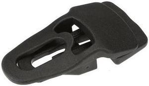 EASYKLIP 25101 Bag Midi Clip-Black, 220Lbs Capacity, Tarp, Netting, 1/4" Thick,
