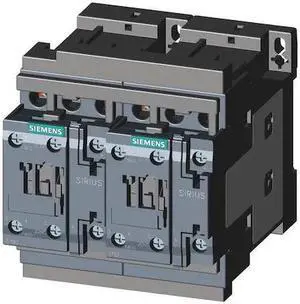 SIEMENS 3RA23278XB301AK6 IEC Magnetic Contactor, 3 Poles, 110/120 V AC, 32 A,