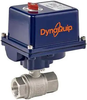 DYNAQUIP CONTROLS E2S23AJE23H 1/2" FNPT Stainless Steel Electronic Ball Valve