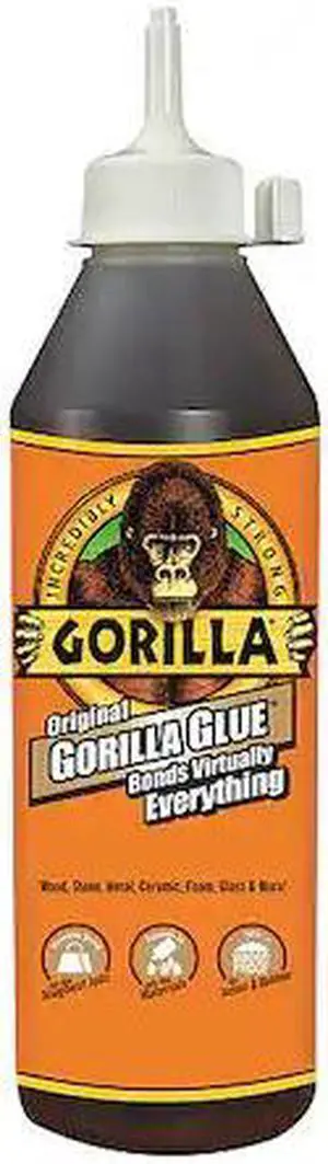 GORILLA GLUE 5001803 Epoxy Adhesive, Yellow, 24 hr Full Cure, 18 oz, Syringe GORILLA GLUE 5001803 Epoxy Adhesive, Yellow, 24 hr Full Cure, 18 oz, Syringe