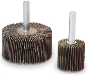 MERIT 08834137231 Flap Wheel,AO,3x1/2x1/4 In Shank,80G