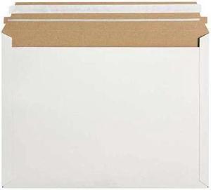 PARTNERS BRAND RM1EP Express Pouch Mailer, 12 1/2" x 9 1/2", White, 250/Case