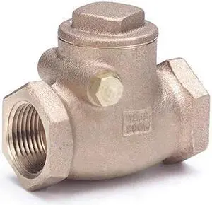 MILWAUKEE VALVE 509 1 1/4 1-1/4" FNPT Bronze Swing Check Valve