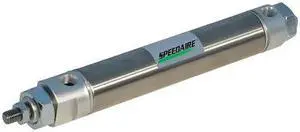 SPEEDAIRE NCDME088-0600 Round Body Cylinder, 7/8 in Bore, 6 in Stroke, Round