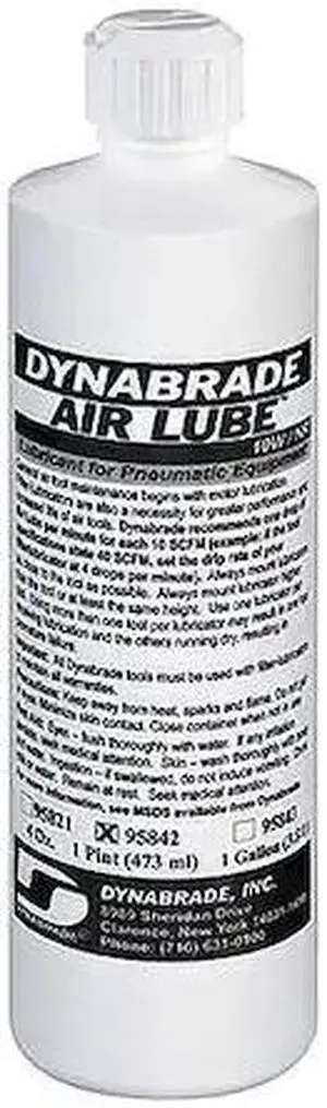 DYNABRADE 95842 Air Lube, 1 Pint