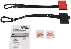 QUAKEHOLD! RDFMT62 Flex Mount Fastener, Black, 200 lb.