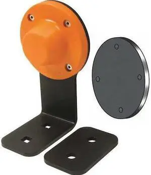 MAG-MATE D3X1BKT Magnetic Door Holder, Rare Earth Elements, Orange