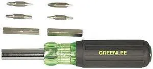 Greenlee 0153-47C Multi-Functional Screwdriver/Nutdriver, 11 in 1 Tool