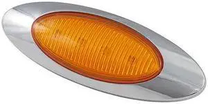 GROTE 45583 Lamp Kit w/Bezel,M1 Series,LED,Yellow