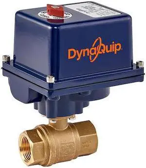 DYNAQUIP CONTROLS EHG25ATE20H 1" FNPT Brass Electronic Ball Valve 2-Way