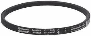 CONTINENTAL A33 A33 Wrapped V-Belt, 35" Outside Length, 1/2" Top Width, 1 Ribs