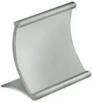 AZAR DISPLAYS 300885 4"W x 4"H Curved Metal Frame AZAR DISPLAYS 300885 4"W x 4"H Curved Metal Frame