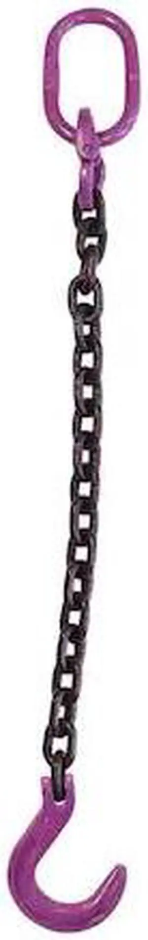US CARGO CONTROL 12G100SOF-16 1/2" x 16' - Single Leg Chain Sling w/ Foundry