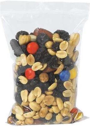 PARTNERS BRAND PZ105 Reclosable Poly Bag, 5" L, 3" W, 2 mil Thick