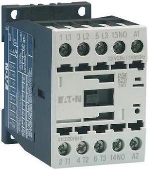 EATON XTCE007B01B IEC Magnetic Contactor, 3 Poles, 240 V AC, 7 A, Reversing: No