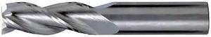 CLEVELAND C60619 Carbide End Mill,3/16 in dia.,Single End