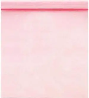 PARTNERS BRAND PBAS2105 2-1/2" x 3" Reclosable Poly Bags, 4 mil, Pink, PK 1000