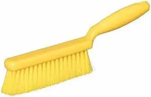 TOUGH GUY 48LY92 1 in W Bench Brush, Soft, 5 1/4 in L Handle, 6 3/4 in L Brush,